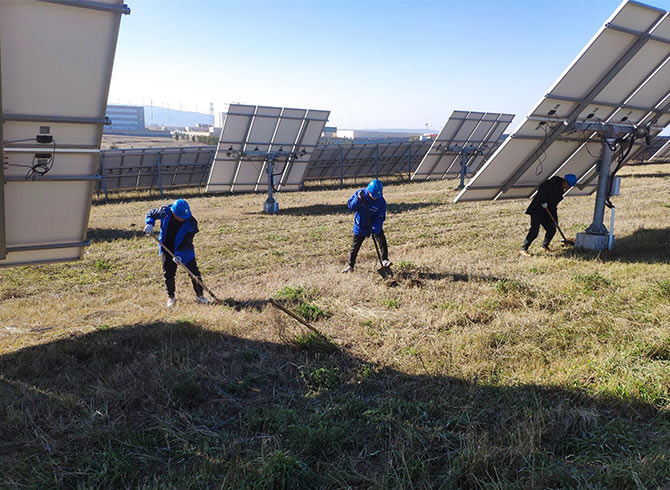 Solar Tracking System in State Grid Zhangjiakou Project